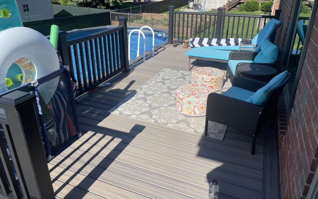 Macomb Twp – Pool deck