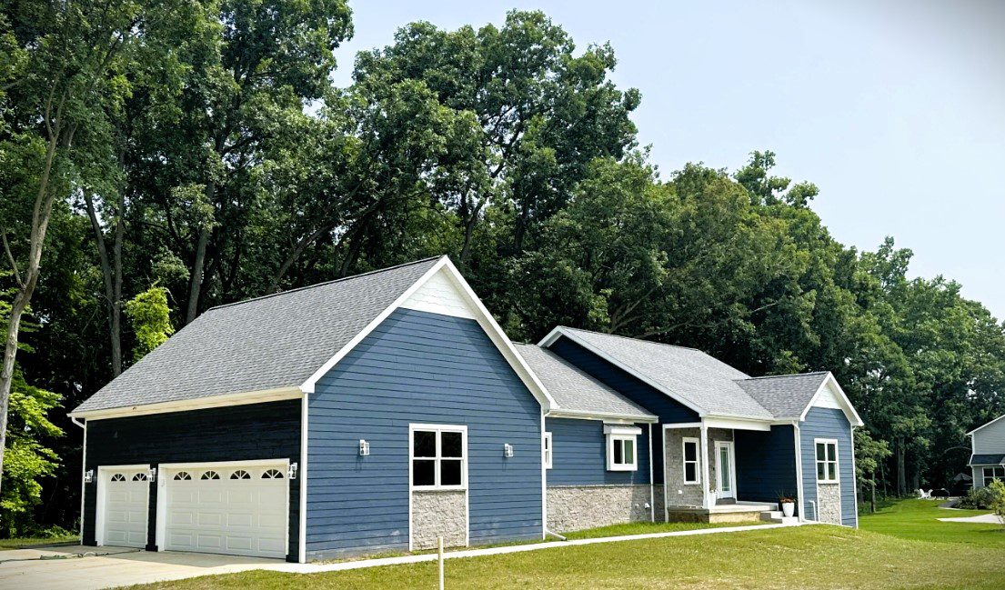 Home siding contributing to energy efficiency and thermal protection