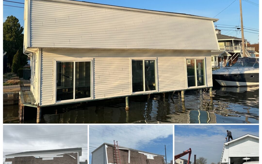 2024 Boat House St. Clair Shores CANAL viny siding