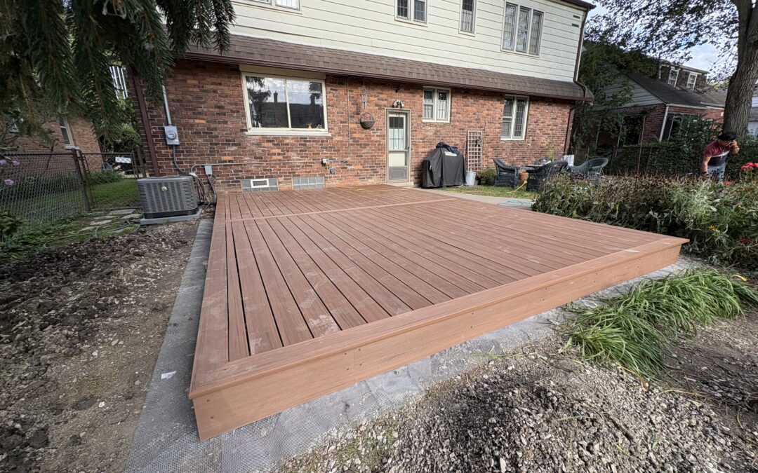 2024 Grosse Pointe  Rear Deck PVC TimberTech